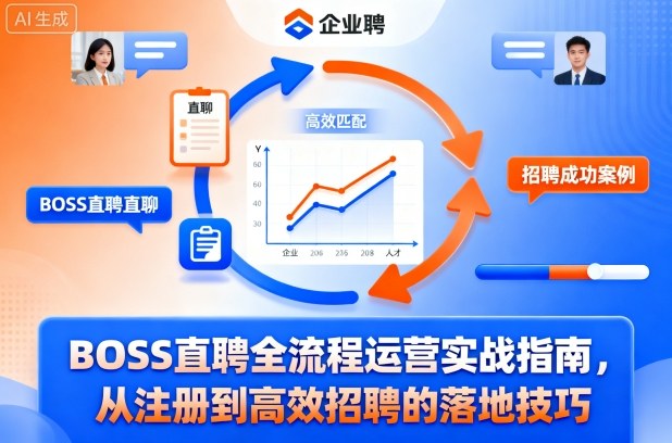 BOSS直聘全流程运营实战指南，从注册到高效招聘的落地技巧-大川资源分享站