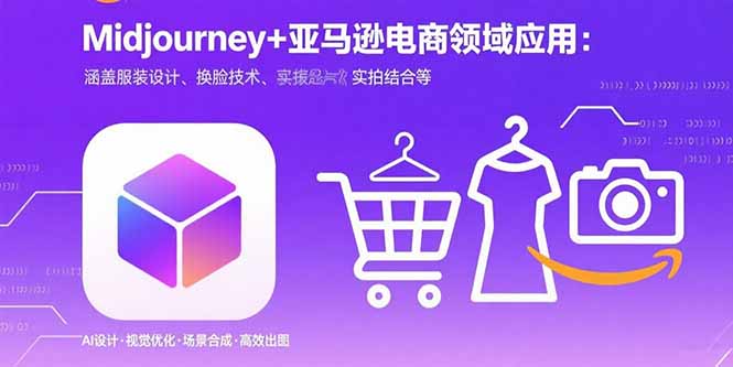 Midjourney+电商领域商业应用：涵盖服装设计、换脸技术、实拍结合等-大川资源分享站