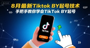 8月最新Tiktok搬运起号技术,手把手教你学会TikTok搬运起号-大川资源分享站