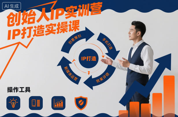 创始人IP实训营，IP打造实操课-大川资源分享站