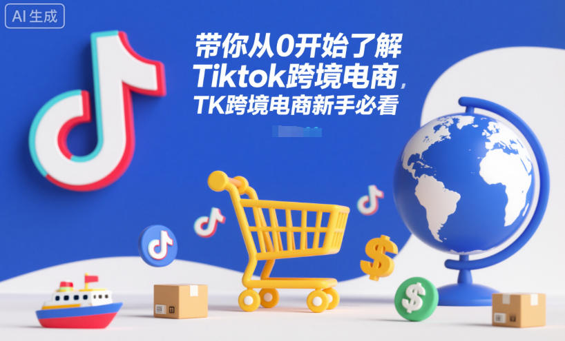 带你从0开始了解Tiktok跨境电商，TK跨境电商新手必看-大川资源分享站
