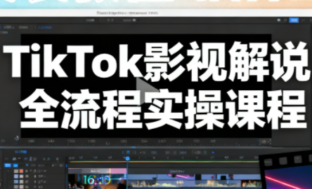 凌帧·TikTok影视解说全流程实操-大川资源分享站