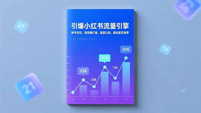 引爆小红书流量引擎，账号定位、视觉锤打造、底层认知，撬动首页推荐-大川资源分享站