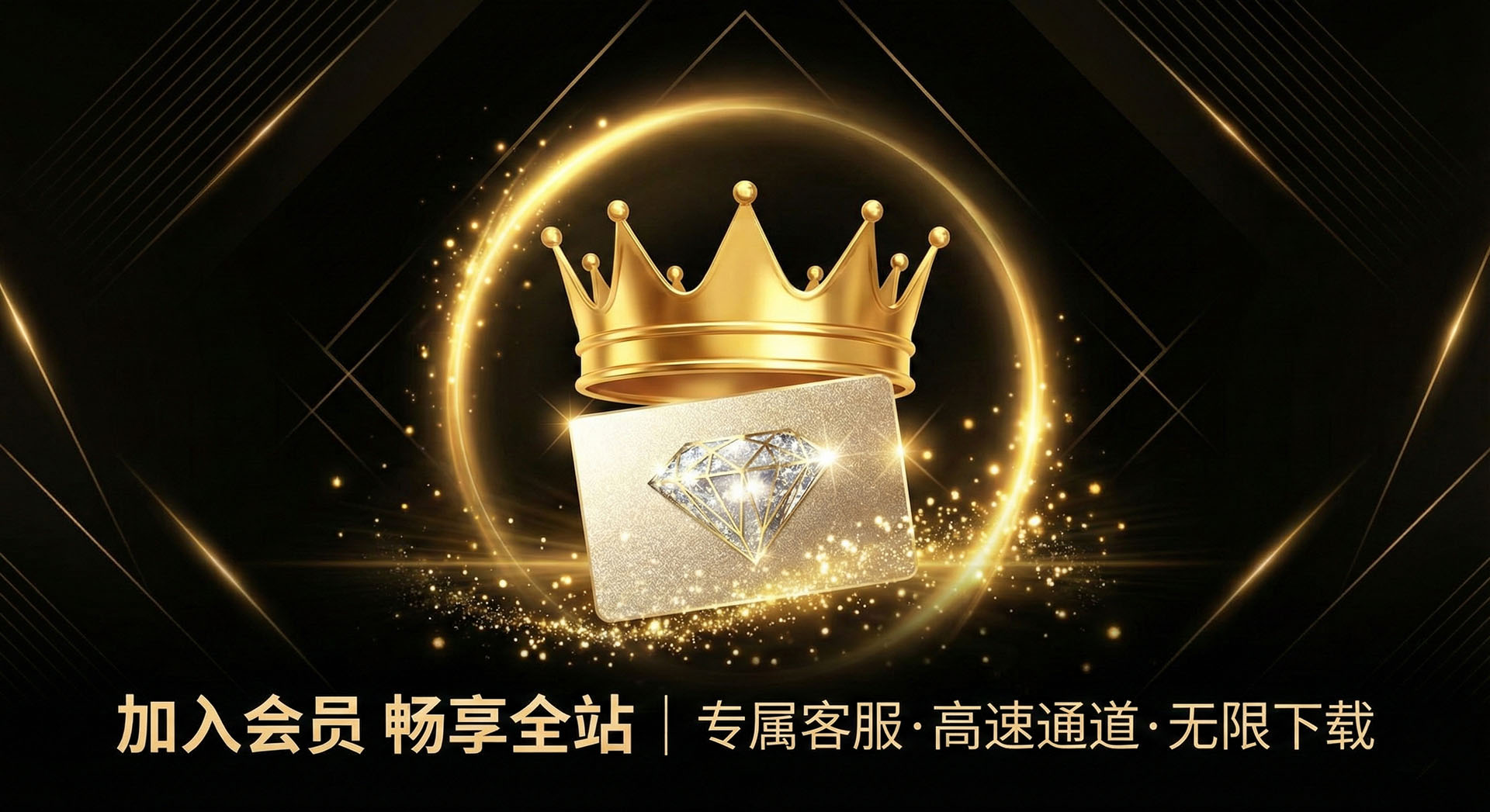 加入会员 畅享全站|专属客服·高速通道·无限下载-大川资源分享站