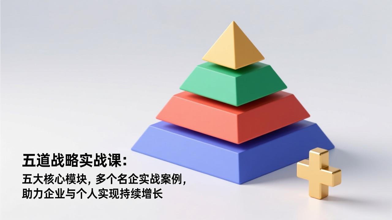 五道战略实战课：五大核心模块，多个名企实战案例，助力企业与个人实现持续增长-大川资源分享站