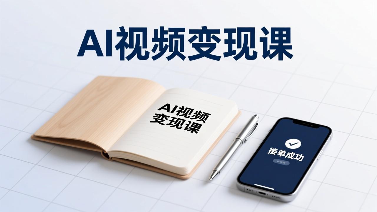 AI视频变现课,学完即可创作短片、接商单,实现副业增收,单项目报价可达千元-大川资源分享站