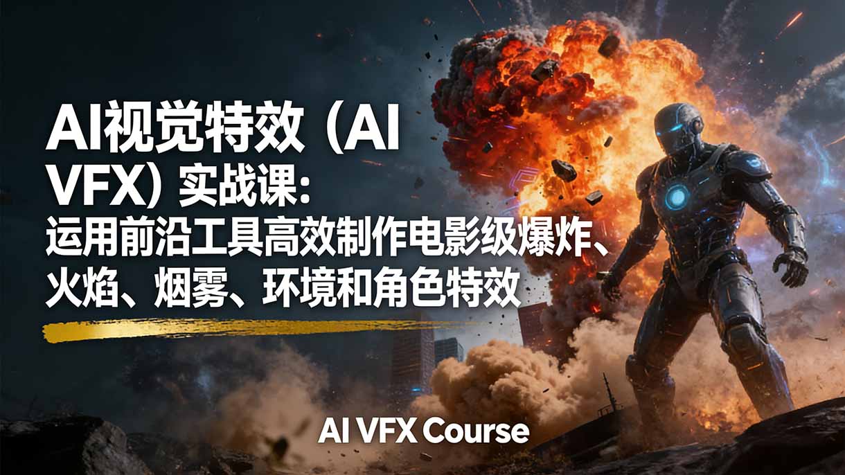 AI视觉特效(AI VFX-大川资源分享站