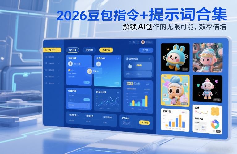 2026豆包指令+提示词合集，解锁AI创作的无限可能，效率倍增-大川资源分享站