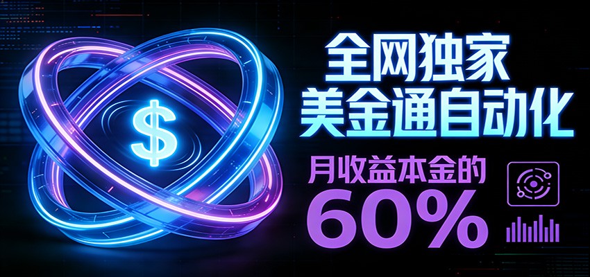 保本+躺赚60% | 美金合约，全网独一份的稳赚选择-大川资源分享站