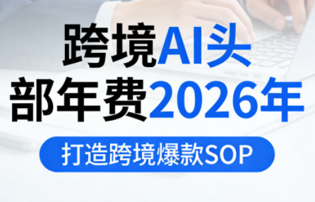 跨境AI头部年费2026年，打造跨境爆款SOP-大川资源分享站