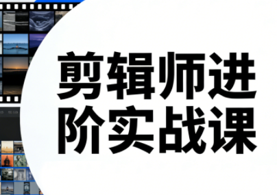 剪辑师进阶实战课(更新23年-25年)-大川资源分享站