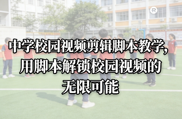 中学校园视频剪辑脚本教学,用脚本解锁校园视频的无限可能-大川资源分享站