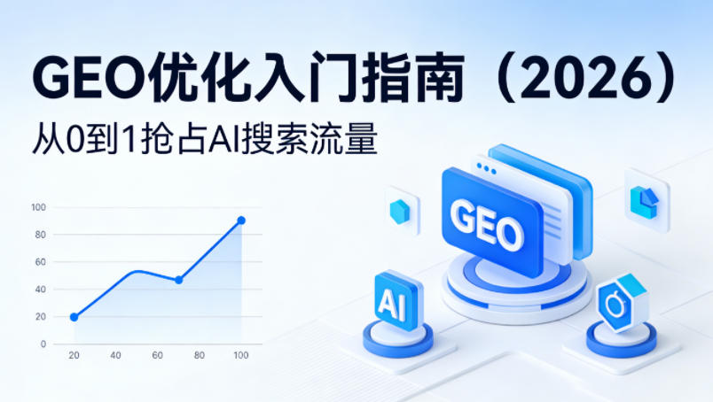 【最新】GEO优化入门指南(2026),从0到1抢占AI搜索流量-大川资源分享站