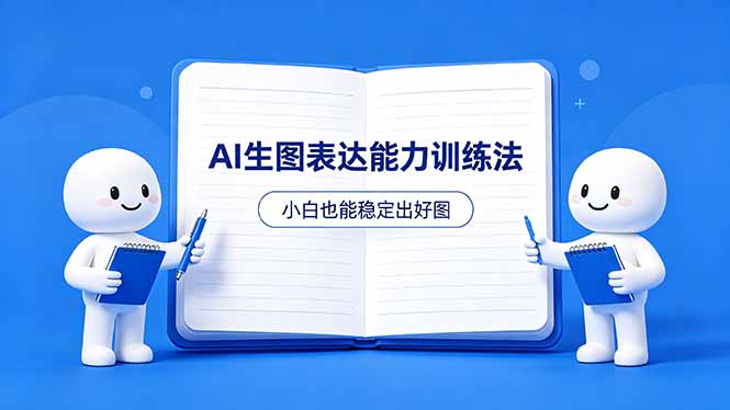 AI生图不是做漂亮图，而是表达能力。这套方法让小白也能稳定出好图-大川资源分享站