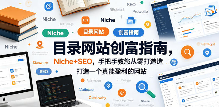目录网站创富指南，Niche+SEO，手把手教您从零打造打造一个真能盈利的网站【原创双语字幕】-大川资源分享站
