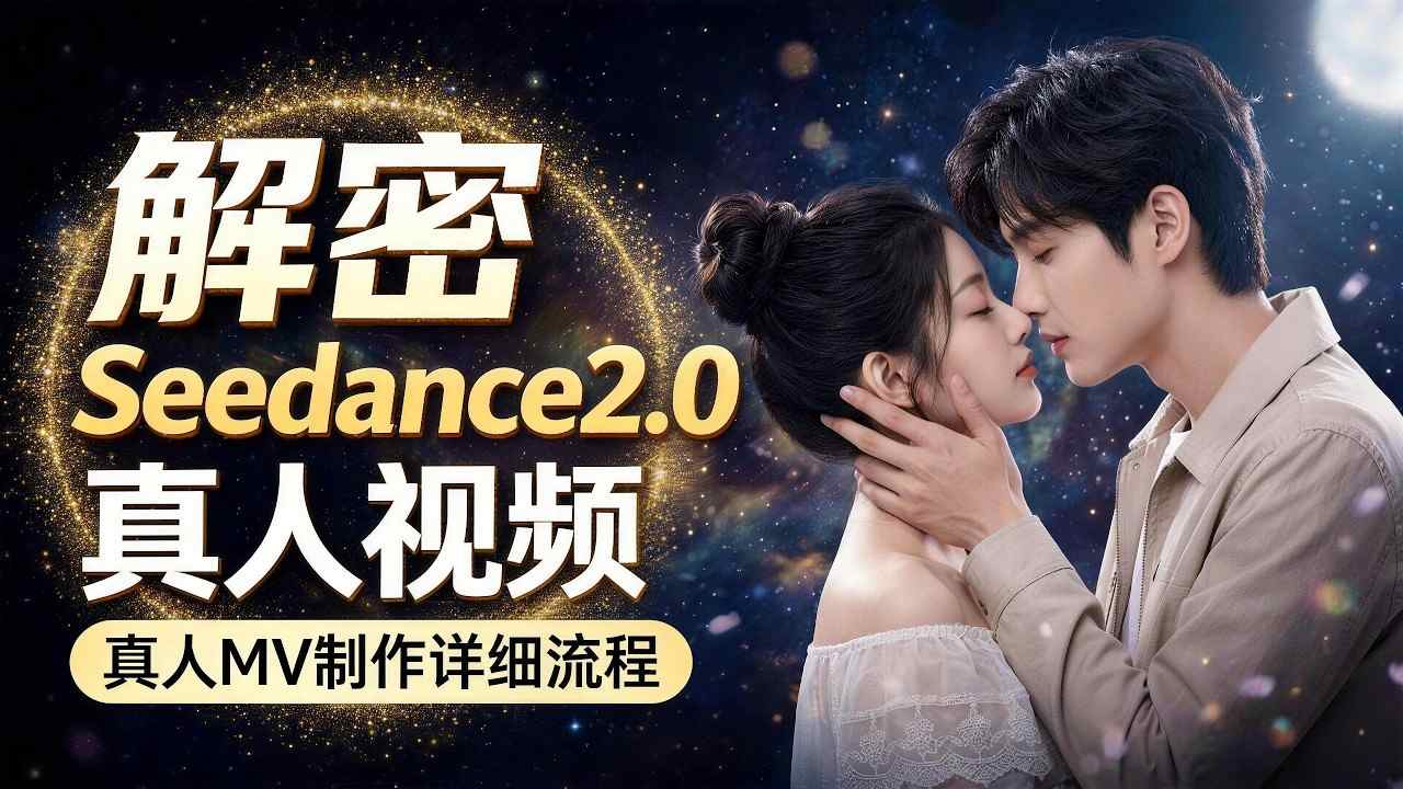 Seedance 2.0解密教程：零基础制作真人MV全流程-大川资源分享站