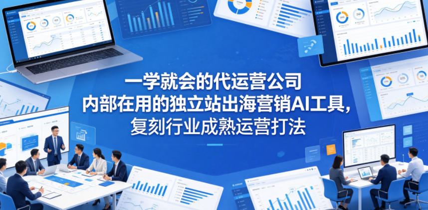 一学就会的代运营公司内部在用的独立站出海营销AI工具，复刻行业成熟运营打法-大川资源分享站