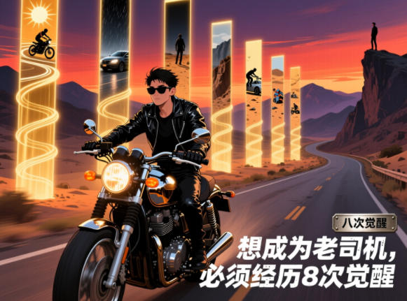 付费文章：想成为老司机，必须经历8次觉醒-大川资源分享站