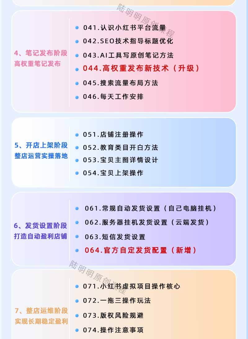 图片[3]-小红书虚拟项目特训班9.0，全面拥抱AI，批量产出原创PPT货源，单品/单店纯利润几万到几十W-白蛇网