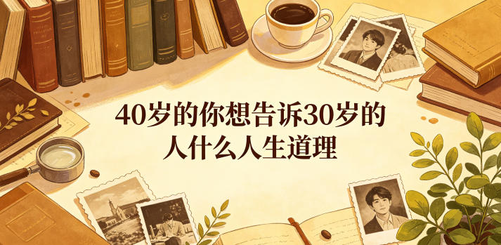 公众号付费文章：40岁的你想告诉30岁的人什么人生道理？-大川资源分享站