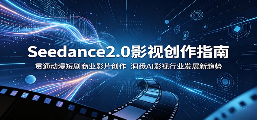 Seedance2.0影视创作指南：贯通动漫短剧商业影片创作，洞悉AI影视行业发展新趋势-大川资源分享站