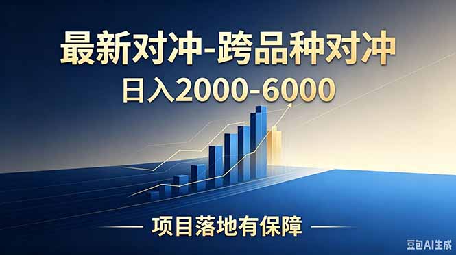 跨品种对冲震撼首发！日收益2000-6000+，项目绿色长久，安全稳健，合规靠谱，可批量放大-大川资源分享站
