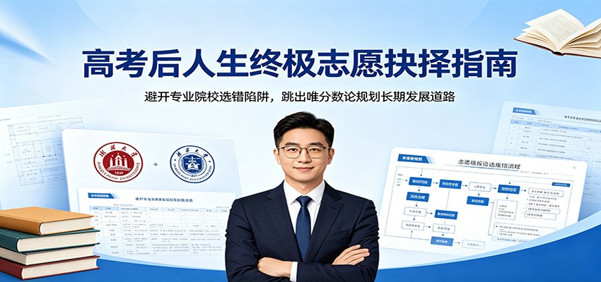 高考后人生终极志愿抉择指南:避开专业院校选错陷阱,跳出唯分数论规划长期发展道路-大川资源分享站