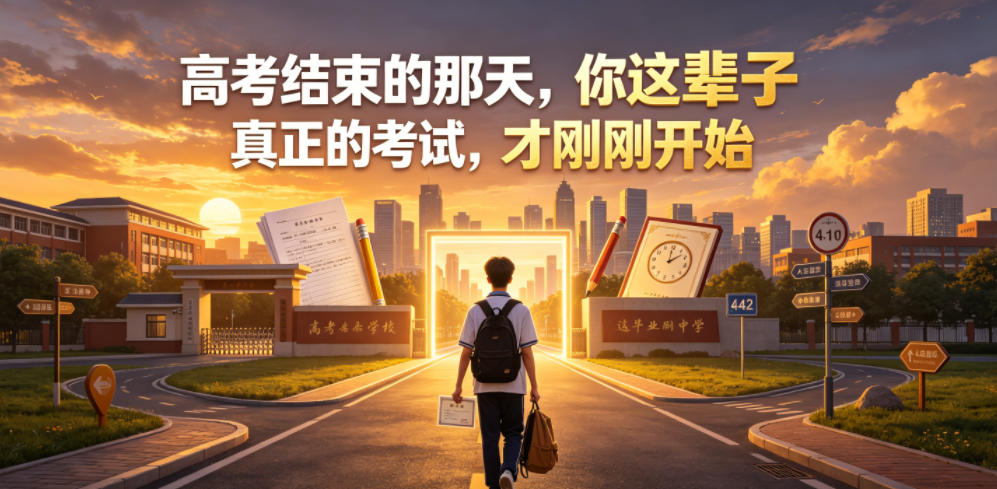 付费文章：高考结束的那天，你这辈子真正的考试，才刚刚开始-大川资源分享站
