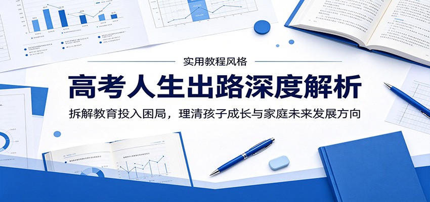 高考人生出路深度解析:拆解教育投入困局,理清孩子成长与家庭未来发展方向-大川资源分享站
