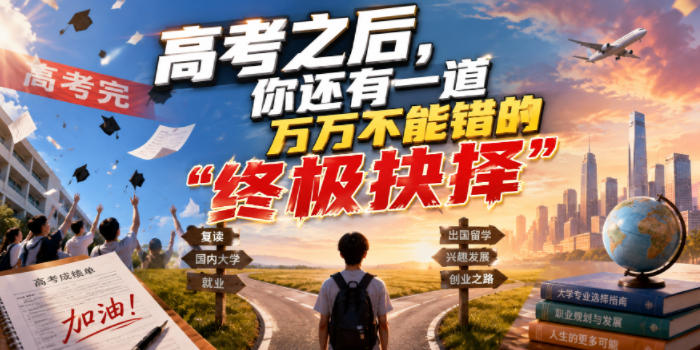 付费文章：高考之后，你还有一道万万不能错的“终极抉择”-大川资源分享站