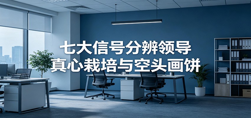 付费文章《七大信号分辨领导真心栽培与空头画饼》读懂管理背后人性逻辑-大川资源分享站