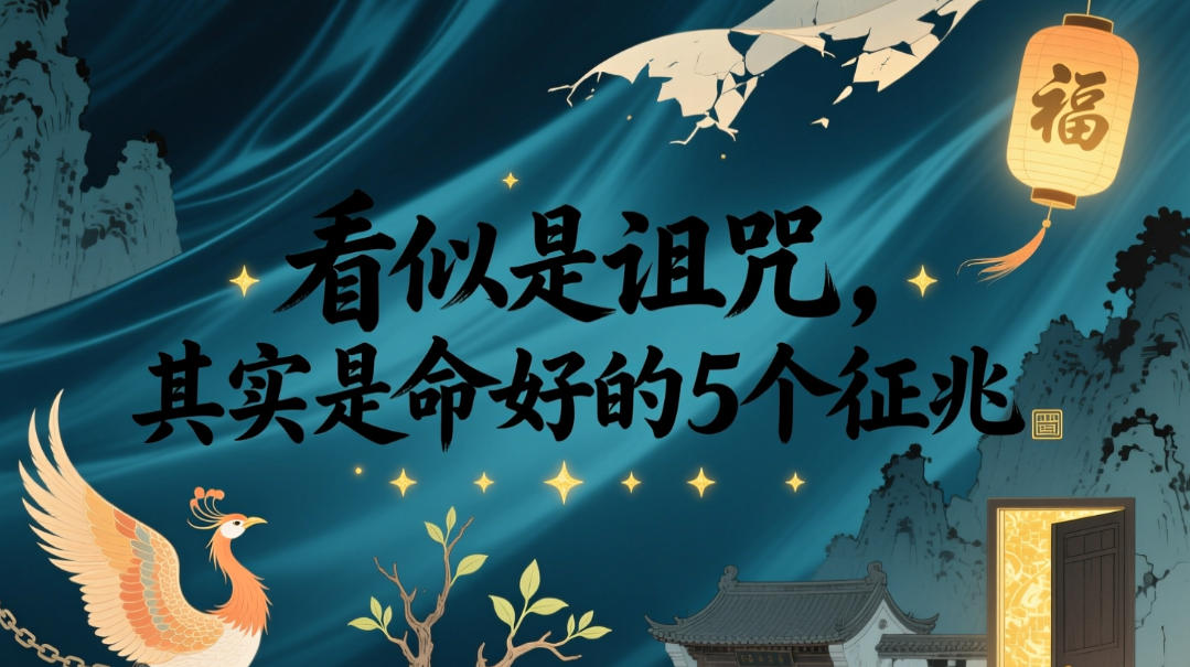 付费文章：看似是诅咒，其实是命好的5个征兆-大川资源分享站