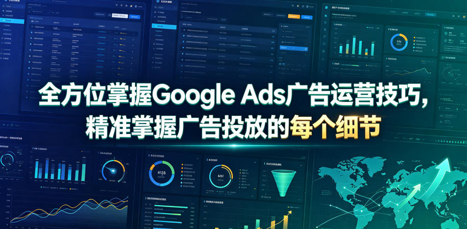 全方位掌握Google Ads广告运营技巧，精准掌握广告投放的每个细节【原创双语字幕】-大川资源分享站