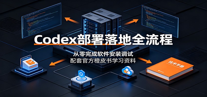 Codex部署落地全流程：从零完成软件安装调试，配套官方橙皮书学习资料-大川资源分享站