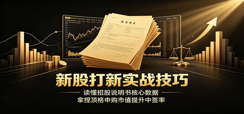 新股打新实战技巧：读懂招股说明书核心数据，拿捏顶格申购市值提升中签率-大川资源分享站