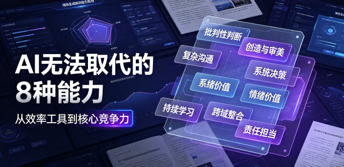 付费文章：AI无法取代的8种能力-大川资源分享站