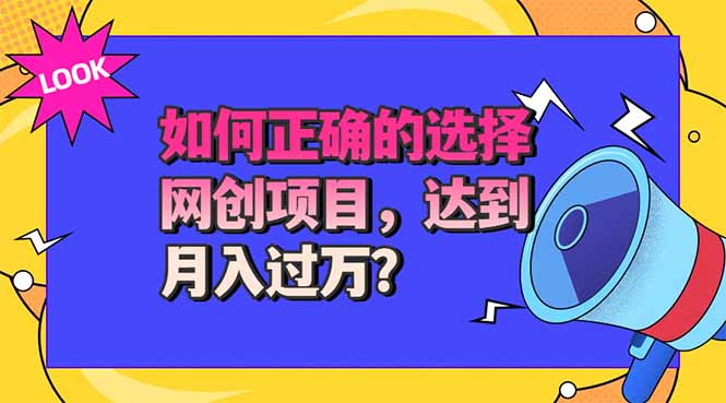 选择大于努力！选对项目才能实现月入过万，才能避免成为绿油油的韭菜-大川资源分享站