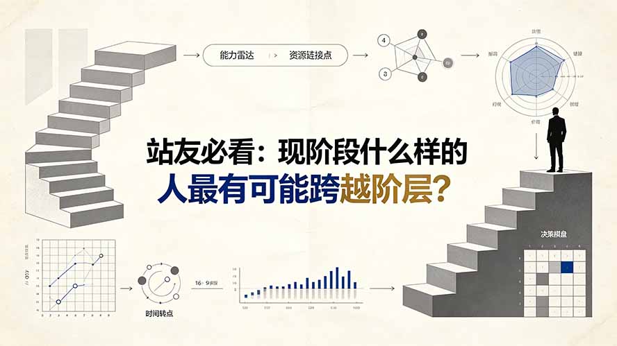 付费文章：站友必看：现阶段什么样的人最有可能跨越阶层?-大川资源分享站