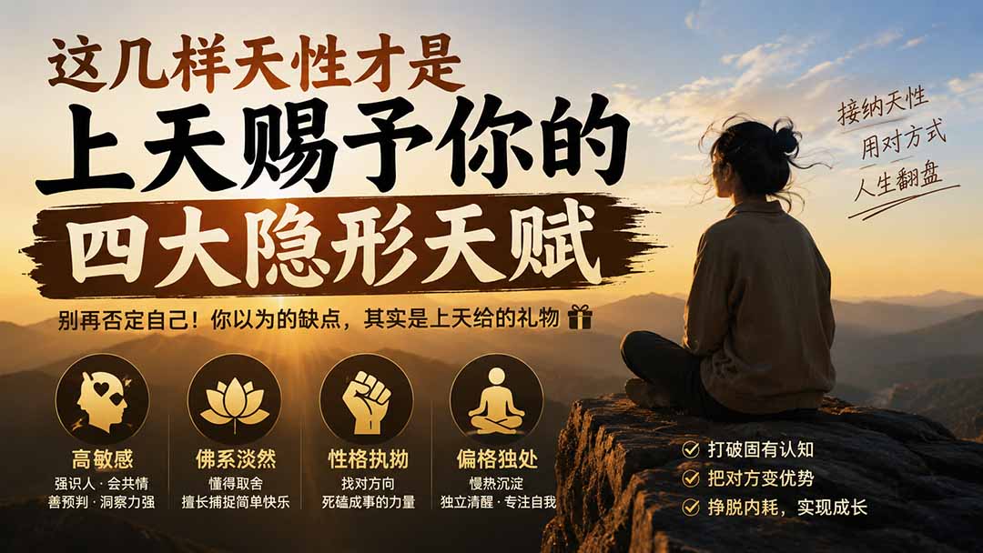 图片[2]-付费文章：这几样天性才是上天赐予你的四大隐形天赋-大川资源分享站