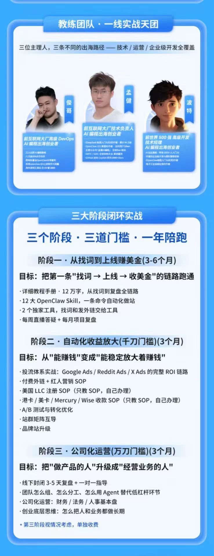图片[4]-AI编程领航计划｜海外独立站实战｜多Agent一键建站｜站点开发测试｜冷启动引流｜数据复盘｜出海变现完整教程-大川资源分享站