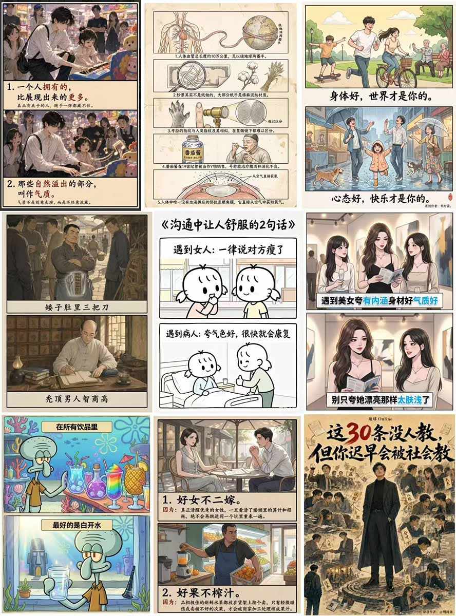 图片[4]-外面卖699元的抖音10W粉博主AI绘图实战课：提示词+爆款复刻+漫画创作+封面设计，从0掌握AI作图与变现完整流程-大川资源分享站