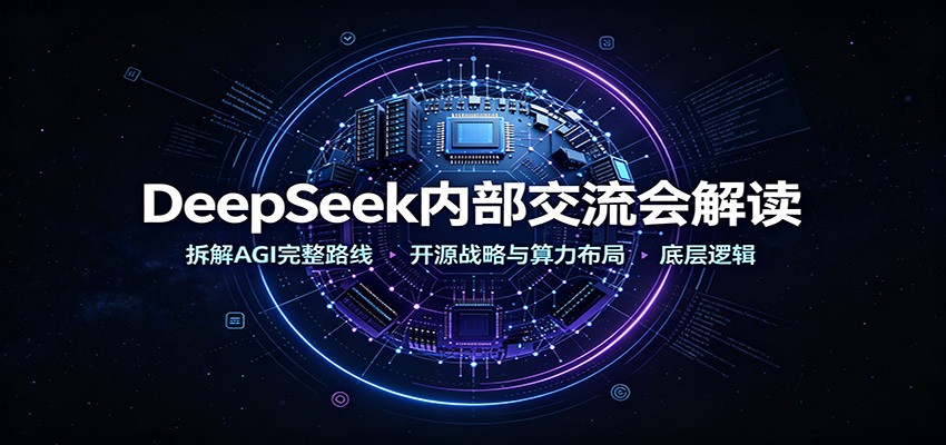 DeepSeek内部交流会解读：拆解AGI完整路线，开源战略与算力布局底层逻辑-大川资源分享站