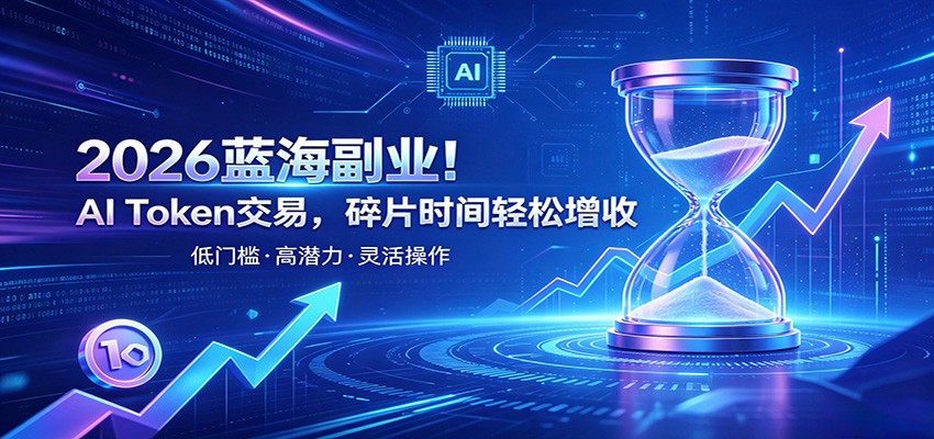 AI Token算力赛道！普通人可入局的数字副业，零门槛快速起步-大川资源分享站