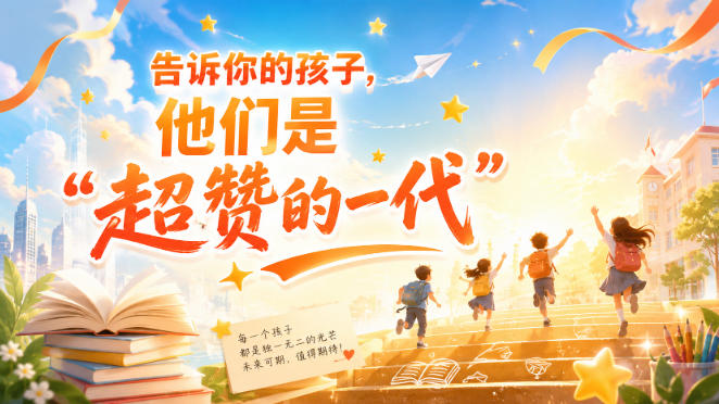 某付费社群专属文章：告诉你的孩子，他们是“超赞的一代”。-大川资源分享站