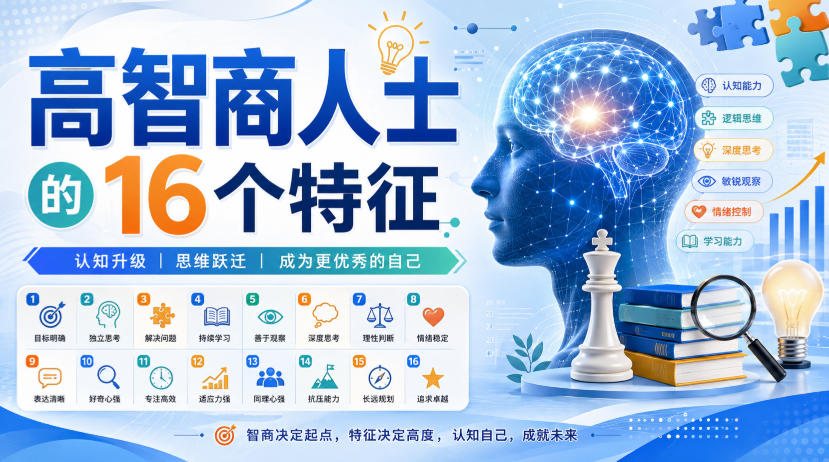 付费文章：高智商人士的16个特征-大川资源分享站